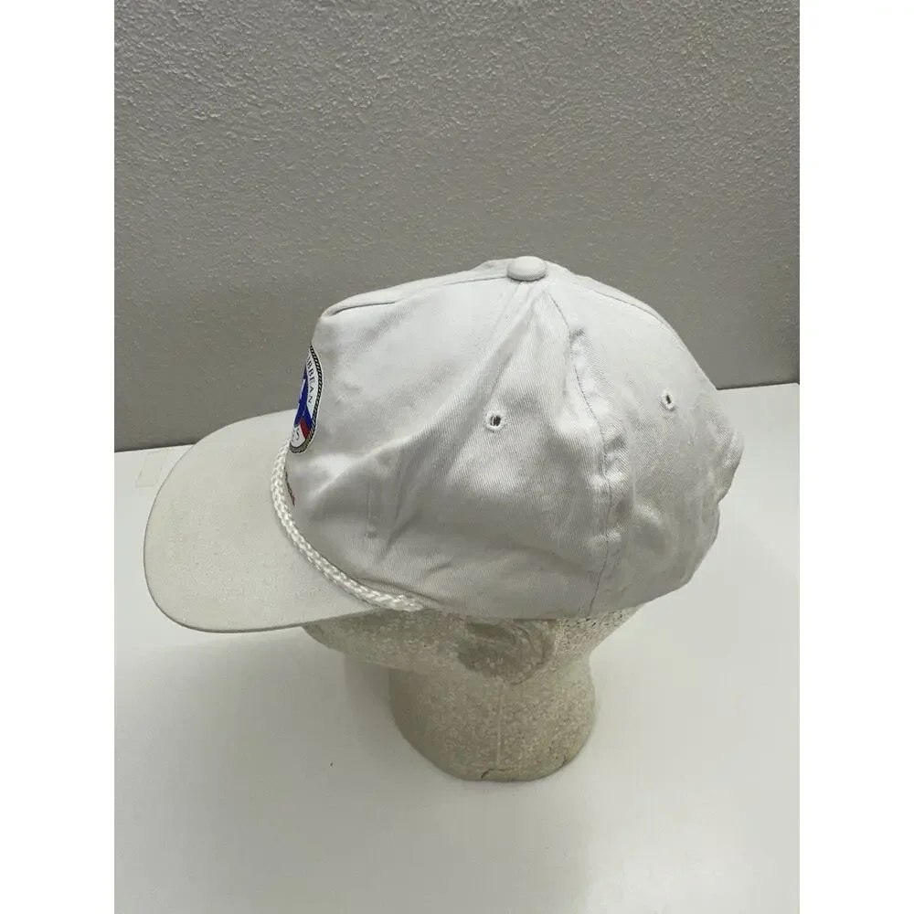 Triangle Headwear Snapback Hat Royal Caribbean Cruises Monarch of the Seas White